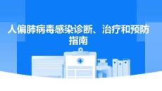 人偏肺病毒感染診斷、治療和預(yù)防指南(1)