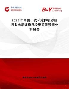 2025年中國干式／液體噴砂機行業市場規模及投資前景預測分析報告