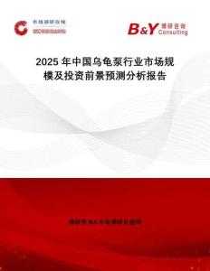 2025年中國(guó)烏龜泵行業(yè)市場(chǎng)規(guī)模及投資前景預(yù)測(cè)分析報(bào)告