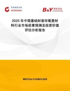 2025年中國(guó)基礎(chǔ)封裝環(huán)氧塑封料行業(yè)市場(chǎng)前景預(yù)測(cè)及投資價(jià)值評(píng)估分析報(bào)告