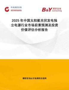 2025年中國太陽能光伏發(fā)電獨(dú)立電源行業(yè)市場前景預(yù)測及投資價值評估分析報告