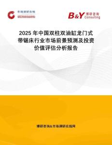 2025年中國雙柱雙油缸龍門式帶鋸床行業(yè)市場前景預測及投資價值評估分析報告