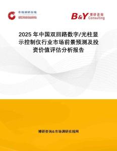 2025年中國(guó)雙回路數(shù)字 光柱顯示控制儀行業(yè)市場(chǎng)前景預(yù)測(cè)及投資價(jià)值評(píng)估分析報(bào)告