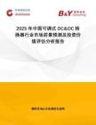 2025年中國(guó)可調(diào)式DC&DC轉(zhuǎn)換器行業(yè)市場(chǎng)前景預(yù)測(cè)及投資價(jià)值評(píng)估分析報(bào)告