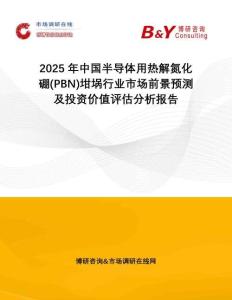 2025年中國半導體用熱解氮化硼(PBN)坩堝行業市場前景預測及投資價值評估分析報告