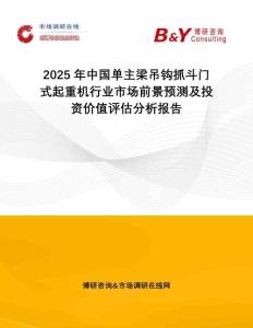 2025年中國單主梁吊鉤抓斗門式起重機(jī)行業(yè)市場(chǎng)前景預(yù)測(cè)及投資價(jià)值評(píng)估分析報(bào)告