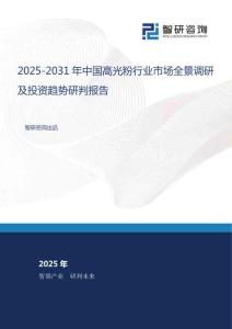 2025-2031年中國高光粉行業(yè)市場全景調(diào)研及投資趨勢研判報(bào)告