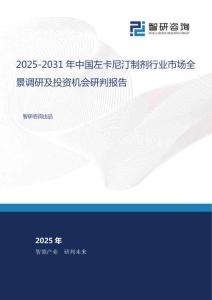 2025-2031年中國左卡尼汀制劑行業(yè)市場全景調研及投資機會研判報告