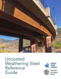 Uncoated Weathering Steel Reference Guide美國免涂裝耐候鋼設(shè)計(jì)指南