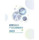 顛覆性技術(shù)產(chǎn)業(yè)化指數(shù)報(bào)告（2025