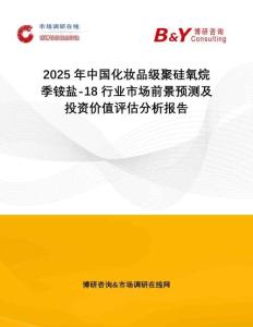 2025年中國(guó)化妝品級(jí)聚硅氧烷季銨鹽-18行業(yè)市場(chǎng)前景預(yù)測(cè)及投資價(jià)值評(píng)估分析報(bào)告