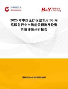 2025年中國醫(yī)療保健專用5G網(wǎng)絡服務行業(yè)市場前景預測及投資價值評估分析報告