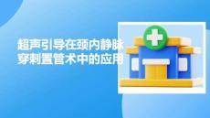 超聲引導(dǎo)在頸內(nèi)靜脈穿刺置管術(shù)中的應(yīng)用