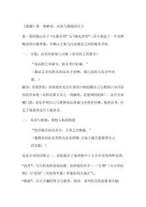 楚辭解讀第一卷《離騷》解讀