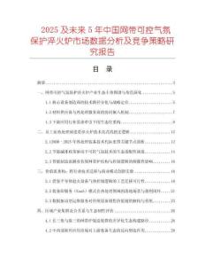 2025及未來5年中國網(wǎng)帶可控氣氛保護(hù)淬火爐市場數(shù)據(jù)分析及競爭策略研究報(bào)告