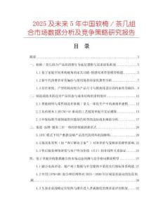 2025及未來(lái)5年中國(guó)軟椅／茶幾組合市場(chǎng)數(shù)據(jù)分析及競(jìng)爭(zhēng)策略研究報(bào)告