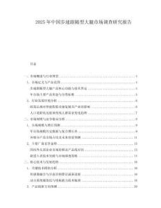 2025年中國步速跟隨型大腿市場調(diào)查研究報告