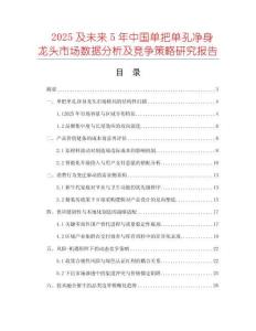 2025及未來5年中國(guó)單把單孔凈身龍頭市場(chǎng)數(shù)據(jù)分析及競(jìng)爭(zhēng)策略研究報(bào)告
