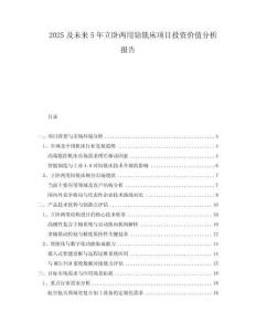 2025及未来5年立卧两用钻铣床项目投资价值分析报告
