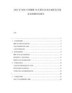 2025至2030中國(guó)裸眼3D燈箱行業(yè)項(xiàng)目調(diào)研及市場(chǎng)前景預(yù)測(cè)評(píng)估報(bào)告