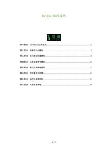 DevOps實踐評估-洞察與解讀