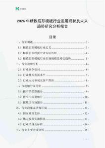 2026年精致眉形模板行業發展現狀及未來趨勢研究分析報告