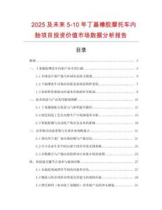 2025及未來5-10年丁基橡膠摩托車內(nèi)胎項(xiàng)目投資價(jià)值市場數(shù)據(jù)分析報(bào)告