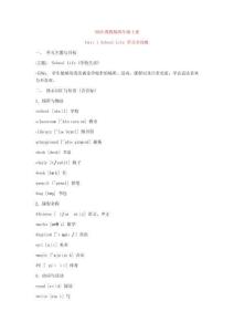 2025冀教版小學(xué)英語四年級上冊學(xué)習(xí)全攻略、核心知識詳解、單詞表短語、語法、章節(jié)總結(jié)、學(xué)習(xí)建議易錯點(diǎn)