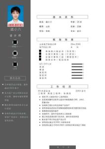 個(gè)人求職簡(jiǎn)歷（雙頁(yè)模版）word可編輯雙欄下載