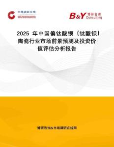 2025年中國偏鈦酸鋇（鈦酸鋇）陶瓷行業(yè)市場前景預(yù)測及投資價(jià)值評(píng)估分析報(bào)告