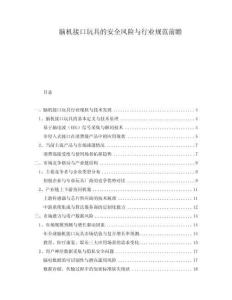 腦機(jī)接口玩具的安全風(fēng)險(xiǎn)與行業(yè)規(guī)范前瞻