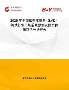 2025年中國低電壓指令（LVD）測試行業(yè)市場前景預(yù)測及投資價(jià)值評估分析報(bào)告