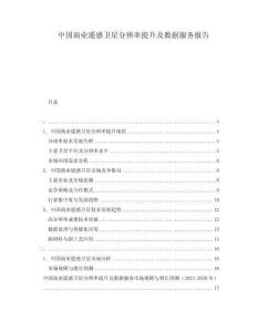 中國商業(yè)遙感衛(wèi)星分辨率提升及數(shù)據(jù)服務(wù)報告
