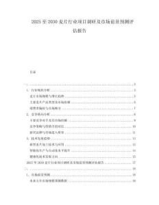2025至2030麥片行業(yè)項(xiàng)目調(diào)研及市場(chǎng)前景預(yù)測(cè)評(píng)估報(bào)告