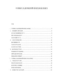 中國騎行頭盔智能預警系統發展前景報告