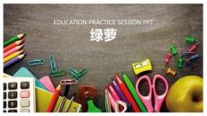 《綠蘿》美術教育PPT繪畫課件創意教程教案