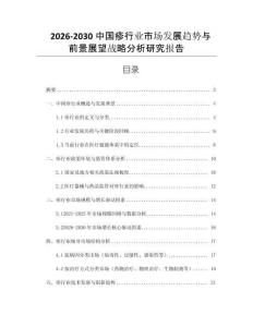 2026-2030中國(guó)疹行業(yè)市場(chǎng)發(fā)展趨勢(shì)與前景展望戰(zhàn)略分析研究報(bào)告