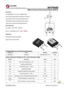 永源微APM-AP7N60D-深圳市恒銳豐科技