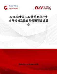 2025年中國LED換臉面具行業市場規模及投資前景預測分析報告