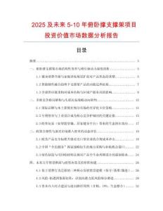 2025及未來5-10年俯臥撐支撐架項目投資價值市場數據分析報告