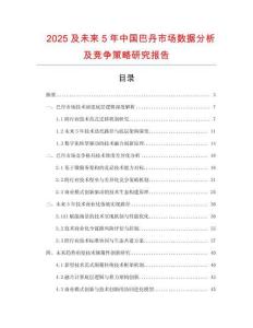 2025及未來5年中國巴丹市場數(shù)據(jù)分析及競爭策略研究報告