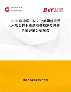 2025年中國CAT7七類網(wǎng)線專用水晶頭行業(yè)市場前景預測及投資價值評估分析報告