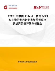 2025年中國Enbrel（依那西普）和生物仿制藥行業市場前景預測及投資價值評估分析報告
