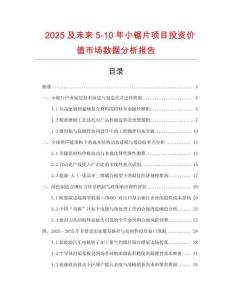 2025及未來(lái)5-10年小鋸片項(xiàng)目投資價(jià)值市場(chǎng)數(shù)據(jù)分析報(bào)告