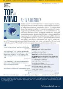 高盛 AI IN A BUBBLE 分析文章