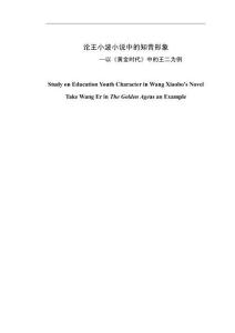 论王小波小说中的知青形象