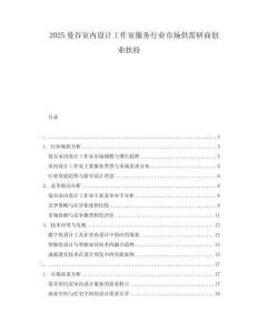 2025曼谷室內(nèi)設(shè)計(jì)工作室服務(wù)行業(yè)市場(chǎng)供需研商創(chuàng)業(yè)扶持