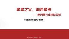 新消费行业框架分析：星星之火，灿若星辰-