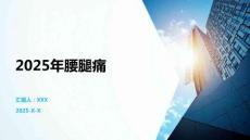 2025年腰腿痛