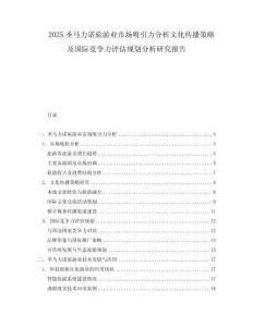 2025圣馬力諾旅游業(yè)市場(chǎng)吸引力分析文化傳播策略及國(guó)際競(jìng)爭(zhēng)力評(píng)估規(guī)劃分析研究報(bào)告